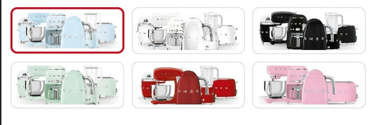 Collection de cuisine rétro Smeg — Le style emblématique des années 50, désormais en France.